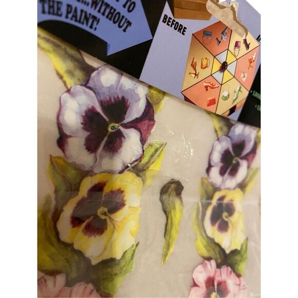 ChartPak Chubbies Rub On Floral Art Crafts Pansy Diy Decor - Picture 4 of 9